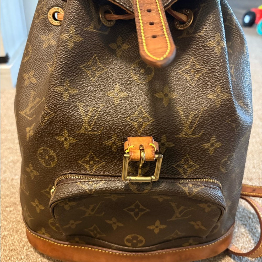 Louis Vuitton Brown Monogram Canvas Backpack
